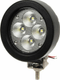 Phare de travail LED 40W 4500lm rond blanc, 110x93x145mm, faisceau large, 4 LED's, Kramp