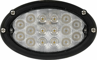 Pièces agricoles - Eclairage - Phare de travail LED, 24 W, 3220 lm, ovale, Kramp
