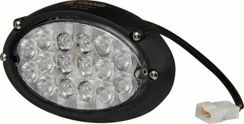 Pièces agricoles - Eclairage - Phare de travail LED, 24 W, 3220 lm, ovale, Kramp