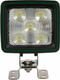 Feu de travail LED 60W 5600lm faisceau large - Connexion Deutsch