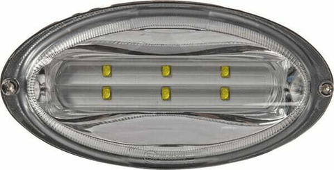Pièces agricoles - Eclairage - Phare de travail LED, 30 W, 2400 lm, ovale, Kramp
