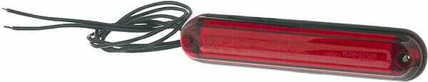 Pièces agricoles - Eclairage - Feu de gabarit LED, tube lumineux, type SLIM (rouge)