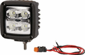 Phare de travail LED, 40W, 4500lm, carré, blanc, 101x74.5x98mm