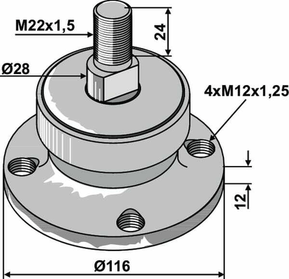 Pièces agricoles - Travail du sol - Roulement