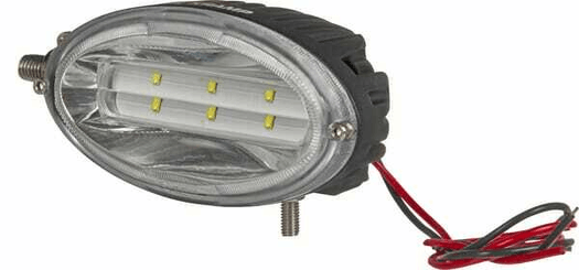 Pièces agricoles - Eclairage - Phare de travail LED, 30 W, 2400 lm, ovale, Kramp