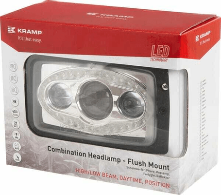Pièces agricoles - Eclairage - Phare à LED, 24/22 W, Kramp