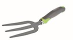 FOURCHE A FLEURS 3 DENTS POIGNEE BI-MATIERE