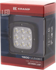 Pièces agricoles - Eclairage - Phare de travail LED 13.5W 1800lm Faisceau large Deutsch