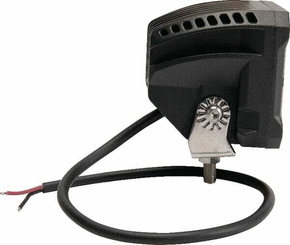 Pièces agricoles - Eclairage - Phare de travail LED carré 18W 1620lm 10-30V, 81x76x78mm, faisceau large, Kramp