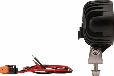 Pièces agricoles - Eclairage - Phare de travail LED ovale 24W 1920lm 10-30V, blanc 130x53x78mm prise Deutsch 8 LED Kramp