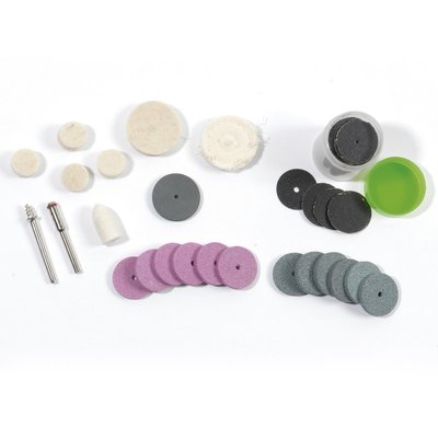 Sds - Pistolets à colle, fixation, lustrage - LOT MEULAGE EN DISQUE PLAT POUR PROMKIT300