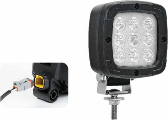 Pièces agricoles - Eclairage - Phare de travail LED 13.5W 1800lm Faisceau large Deutsch