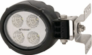 Phare de travail LED rond 18W 1500lm, 10/30V, Ø 117mm faisceau large prise Deutch 6 LED Kramp