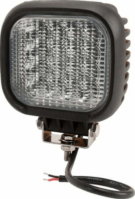 Pièces agricoles - Eclairage - Phare de travail LED carré 48W 4000lm, 10-30V, 123x81x123mm, faisceau large, Kramp