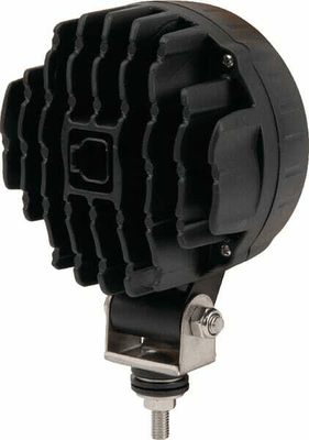 Pièces agricoles - Eclairage - Phare de travail LED rond 24W 1500lm, 10/30V, Ø 117mm faisceau large prise Deutsch 6 LED Kramp