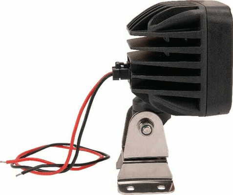 Pièces agricoles - Eclairage - Phare de travail LED carré blanc 24W 1920lm, 10/30V, 105x84x95mm faisceau large prise Deutsch 8 LED Kramp
