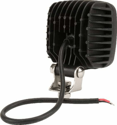 Pièces agricoles - Eclairage - Phare de travail LED carré 40W 4000lm, 10-30V, 98.5x63.4x98.5mm faisceau large Kramp