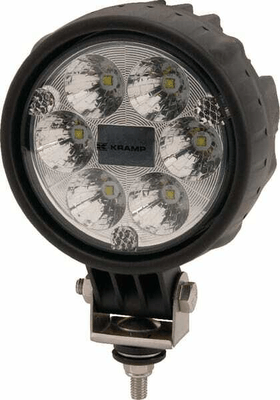 Pièces agricoles - Eclairage - PhaPhare de travail LED rond 24W 1500lm, 10/30V, Ø 117mm longue portée prise Deutsch 6 LED Kramp