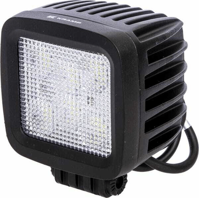 Pièces agricoles - Eclairage - Phare de travail LED carré 42W 3780lm, 10/30V, 100x82x100mm, faisceau large, 6 LED Kramp