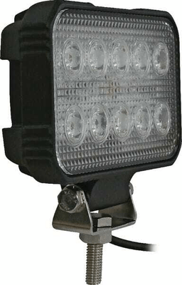 Pièces agricoles - Eclairage - Phare de travail LED rectangulaire 15W 1900lm, 10/30V, 150x37x100mm faisceau large 10 LED Kramp