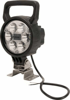 Pièces agricoles - Eclairage - Phare de travail LED rond 25W 2000lm, 10/30V, Ø 117mm très longue portée 6 LED Kramp