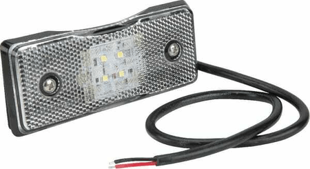 Pièces agricoles - Eclairage - Feu de gabarit LED rectangle blanc