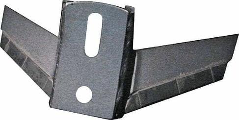Pièces agricoles - Travail du sol - Aileron carbure 320x6mm