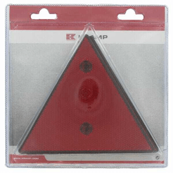 Pièces agricoles - Eclairage - Catadioptre triangle rouge 137x155mm (2)