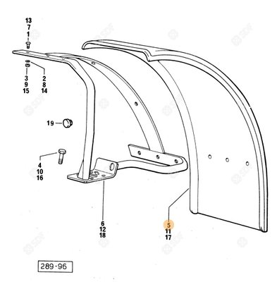 Pièces agricoles - Cabine et structure - AILE Deutz-Fahr origine