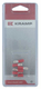 Cosse plate mâle, rouge 4,8x0,8mm - 0,5-1,0mm² (6)
