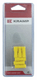 Cosse plate femelle, jaune 6,3x0,8mm - 4,0-6,0mm² (6)