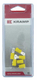 Cosse plate mâle, jaune 6,3x0,8mm - 4,0-6,0mm² (5)