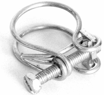Pièces agricoles - Travail du sol - Collier de serrage pour tube en caoutchouc Microsem