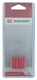 Connecteur bout à bout, rouge 0,5-1,0mm² (6)