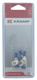 Cosse à anneau bleue Ø6mm - 1,5-2,5mm² (6)