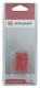 Connecteur Bullet femelle, rouge 4,0mm - 0,5-1,0mm² (6)
