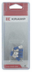 Cosse plate mâle, bleue 6,3x0,8mm - 1,5-2,5mm² (6)