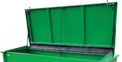 Materiels - Nourrisseur - Nourrisseur à fibres - trémie 3000 Litres - Trappes longues - sans parc
