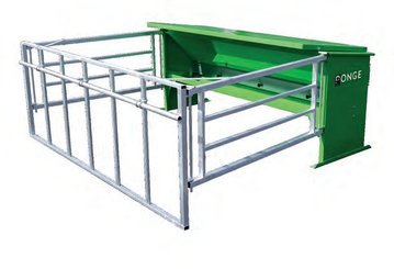 Materiels - Nourrisseur - Nourrisseur granulés - trémie 1300 Litres - toit vérin gaz - parc 6,80 m2