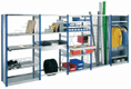 Rayonnage de départ 2000x1000x300mm (4 tablettes)