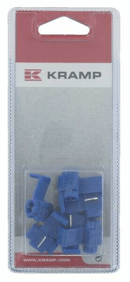 Pièces agricoles - Eclairage - Connecteur d'épissure bleu 0,8 - 2mm² (6)