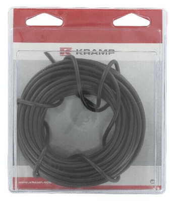 Pièces agricoles - Eclairage - Câble électrique noir 1 x 2,5mm², 10m (1)