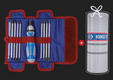 Trousse de tournevis à lames interchangeables 16 pièces