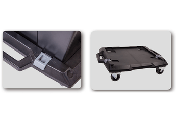 Outils - Outils divers - Support à roulettes pour caisse modulable