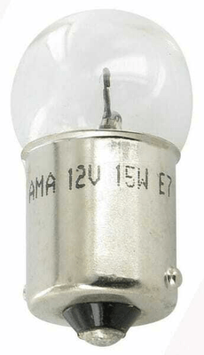 Pièces agricoles - Eclairage - Ampoule 12V x 15W, BA15s (1)