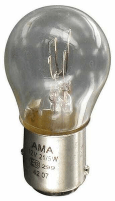 Pièces agricoles - Eclairage - Ampoule 12V x 21-5W, BAY15d (1)