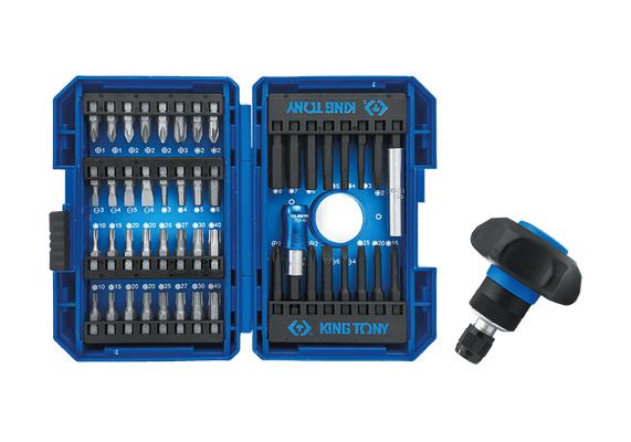 Outils - Outils divers - Coffret d'embouts avec cliquet paume de main - 49 pièces