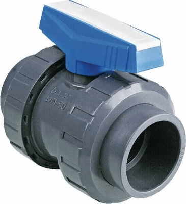 Pièces agricoles - Hydraulique - Vanne à bille PVC 40mm