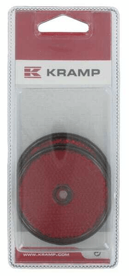 Pièces agricoles - Eclairage - Catadioptre rond rouge Ø60mm (2)