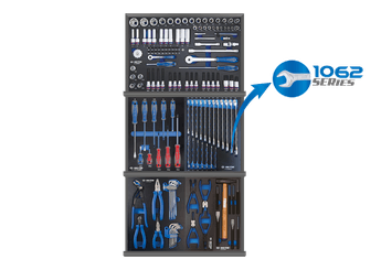 Outils - Outils divers - Composition 155 outils plateaux EVAWAVE